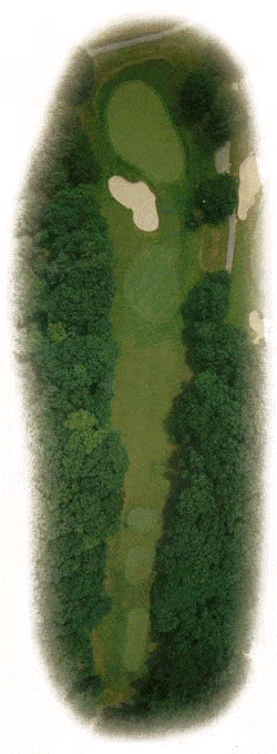 14th hole overview