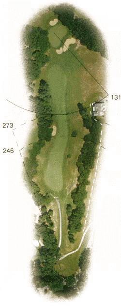 4th hole overview