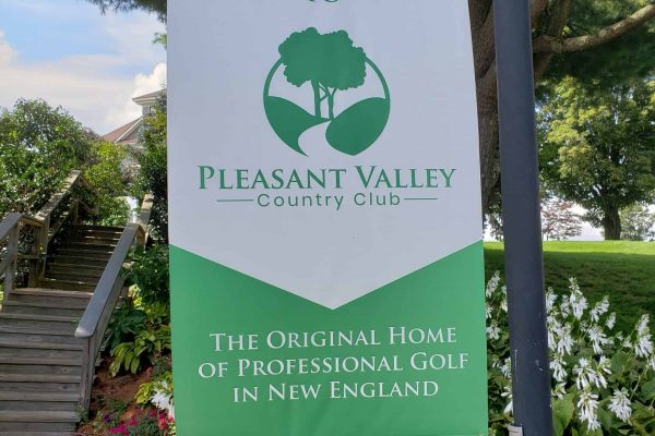 pleasant valley country club welcome banner